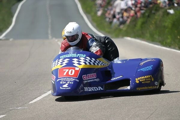Colin Smith & Tony Palacio (Honda) 2007 Sidecar TT