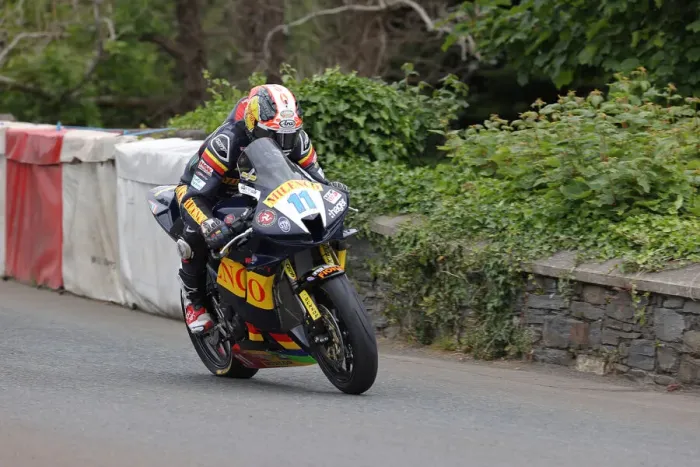 Framed Print : Conor Cummins (Honda) 2022 Supersport TT