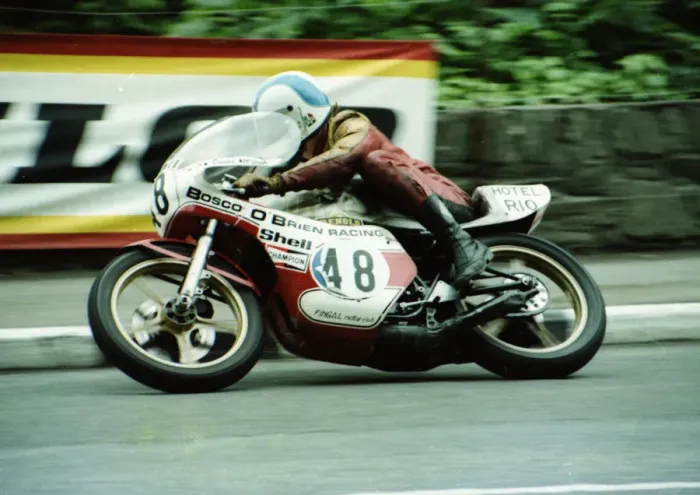 Framed Print : Conor McGinn (Yamaha) 1980 Classic TT Framed Print : Conor McGinn (Yamaha) 1980 Classic TT