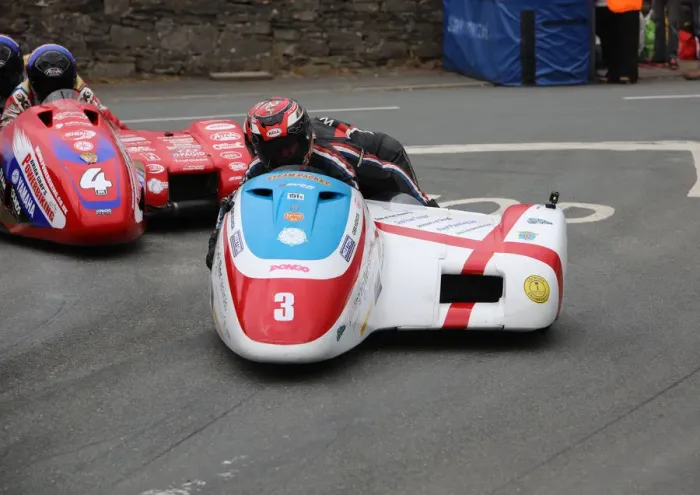 Framed Print : Conrad Harrison & Andy Winkle (Bellas Honda) 2018 Southern 100 Framed Print : Conrad Harrison & Andy Winkle (Bellas Honda) 2018 Southern 100