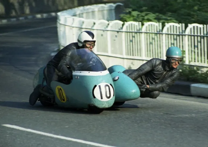 Framed Print : Bill Cooper & D B Argent (WEC) 1969 750 Sidecar TT Framed Print : Bill Cooper & D B Argent (WEC) 1969 750 Sidecar TT