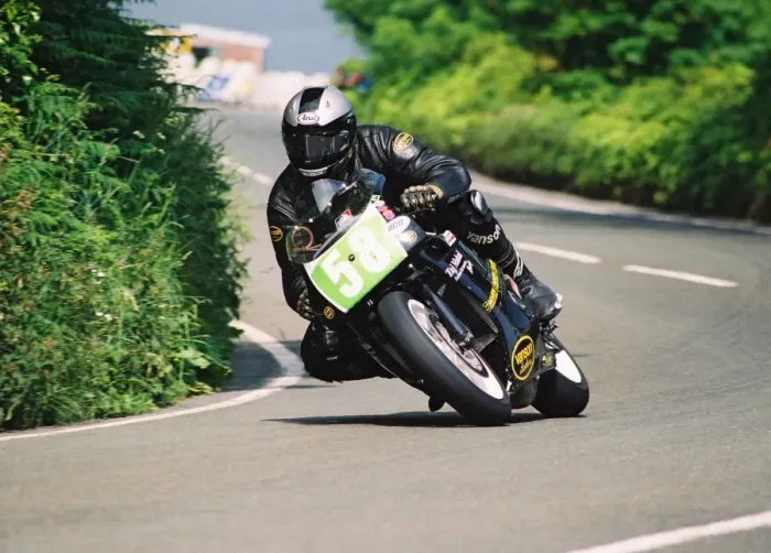 Framed Print : Craig McLean (Honda) 2004 Lightweight 400 TT