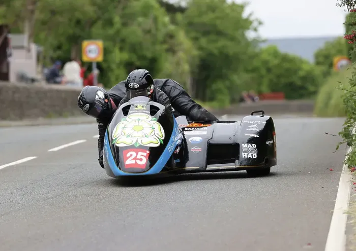Framed Print : Craig Melvin Stuart Christian LCR Suzuki 2023 Sidecar TT Framed Print : Craig Melvin Stuart Christian LCR Suzuki 2023 Sidecar TT