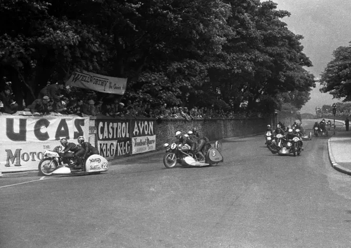 Framed Print : Cyril Smith & Stan Dibben (Norton) 1954 Sidecar TT Framed Print : Cyril Smith & Stan Dibben (Norton) 1954 Sidecar TT