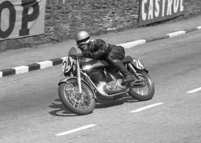 Framed Print : A D Craib (Norton) 1954 Senior Clubman TT Framed Print : A D Craib (Norton) 1954 Senior Clubman TT