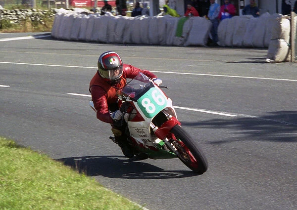 Dafydd Owen (Yamaha) 1990 Lightweight Manx Grand Prix