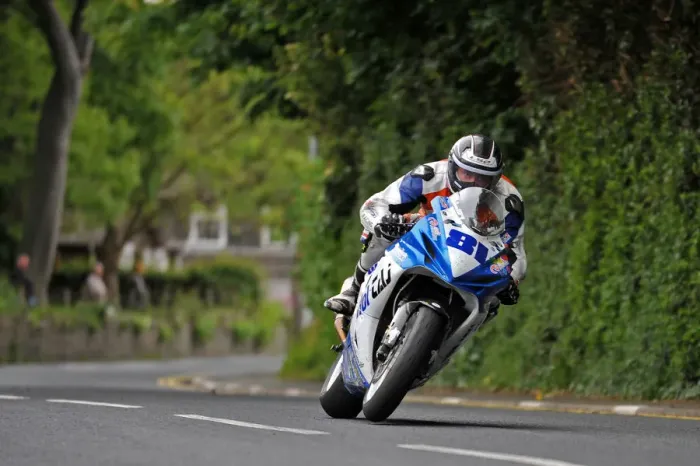 Framed Print : Daley Mathison (Suzuki) 2014 Supersport TT