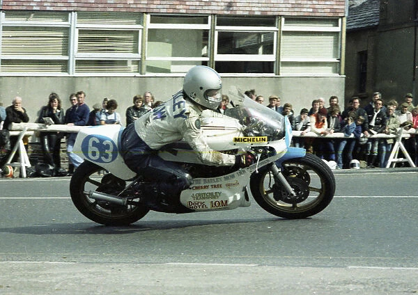 Damian Fairhurst (Maxton Yamaha) 1983 Junior Manx Grand Prix