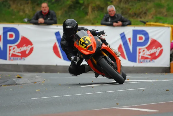Framed Print : Dan Anderson (Triumph) 2015 Senior Manx Grand Prix