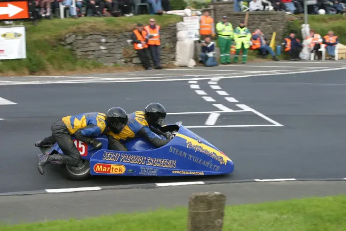 Framed Print : Dan Clark & Nigel Mayers (Heys Honda) 2005 Sidecar TT Framed Print : Dan Clark & Nigel Mayers (Heys Honda) 2005 Sidecar TT