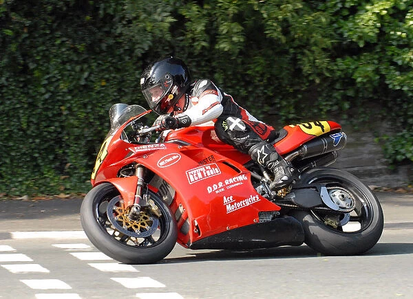Daniel Millard (Ducati) 2010 Senior Manx Grand Prix