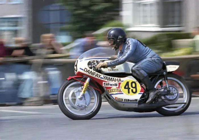 Framed Print : Danny Keaney (Danfay Yamaha) 1973 Senior TT Framed Print : Danny Keaney (Danfay Yamaha) 1973 Senior TT