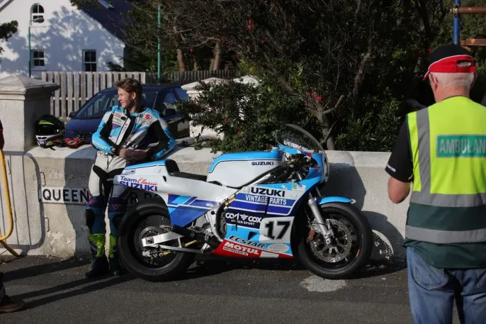 Framed Print : Danny Webb (Suzuki) 2019 Superbike Classic TT Framed Print : Danny Webb (Suzuki) 2019 Superbike Classic TT