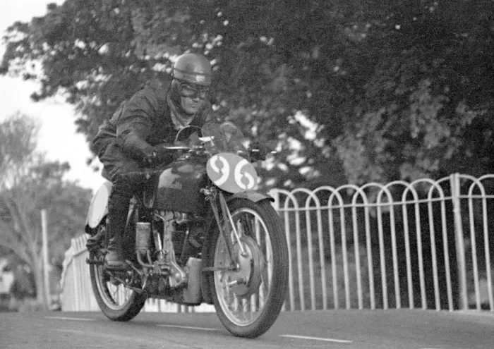 Framed Print : Dario Ambrosini (Benelli) 1950 Lightweight TT Framed Print : Dario Ambrosini (Benelli) 1950 Lightweight TT