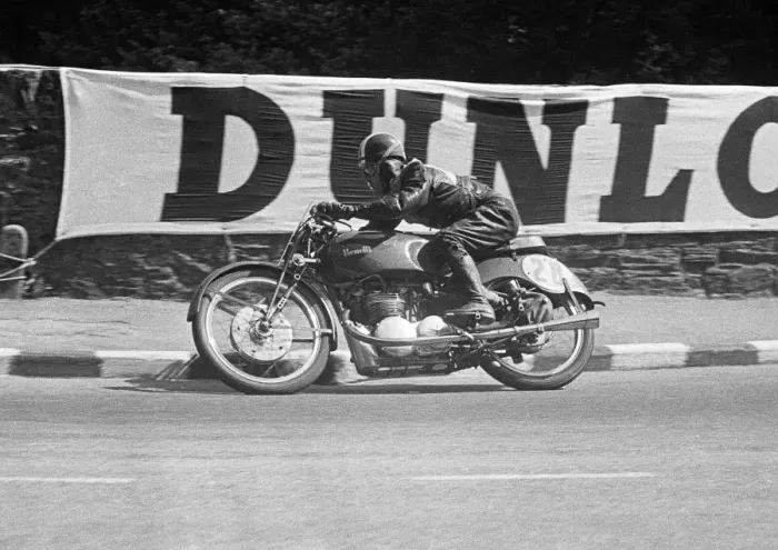 Framed Print : Dario Ambrosini (Benelli) at Braddan Bridge Framed Print : Dario Ambrosini (Benelli) at Braddan Bridge