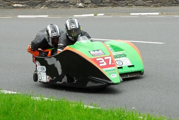 Darren Hope & Paul Bumfrey (Kawasaki) 2013 Sidecar TT