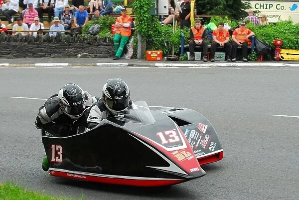 Darren Hope & Paul Bumfrey (Suzuki DMR) 2016 Sidecar A TT
