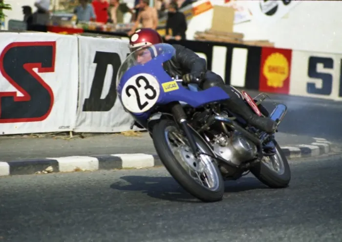 Framed Print : Darryl Pendlebury (Triumph) 1970 Production 750 TT Framed Print : Darryl Pendlebury (Triumph) 1970 Production 750 TT