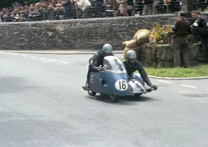 Framed Print : Dave Ajax & M D Caley (Norton) 1965 Sidecar TT Framed Print : Dave Ajax & M D Caley (Norton) 1965 Sidecar TT
