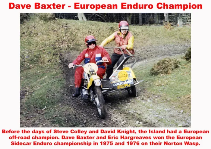 Framed Print : Dave Baxter - Eurpean Enduro Champion Framed Print : Dave Baxter - Eurpean Enduro Champion
