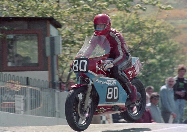Dave Bedlington (Ducati) 1986 Formula Two TT