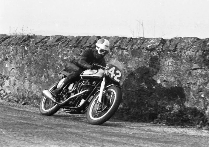 Framed Print : Dave Chadwick (RDS) 1955 Southern 100