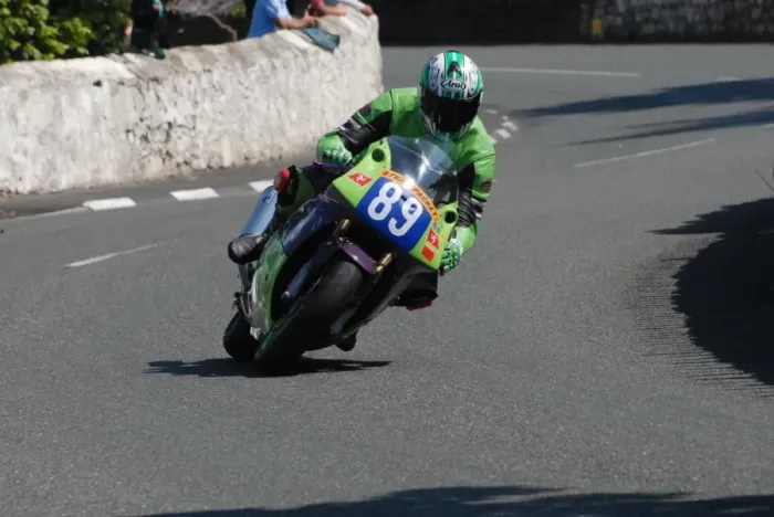 Framed Print : Dave Clarke (Kawasaki) 2011 Southern 100 Framed Print : Dave Clarke (Kawasaki) 2011 Southern 100