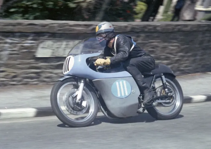 Framed Print : Dave Croxford (AJS) 1965 Junior TT