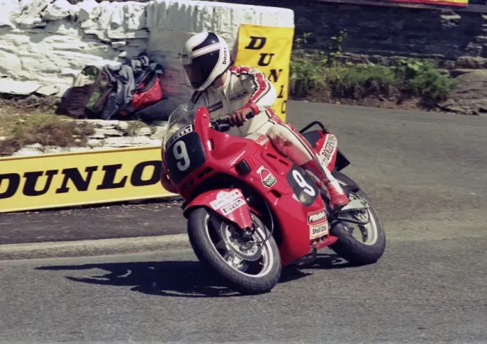 Framed Print : Dave Dean (Honda) 1987 Formula 2 TT Framed Print : Dave Dean (Honda) 1987 Formula 2 TT