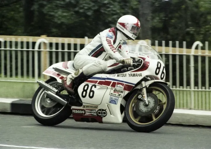 Framed Print : Dave Dean (Yamaha) 1980 Classic TT Framed Print : Dave Dean (Yamaha) 1980 Classic TT