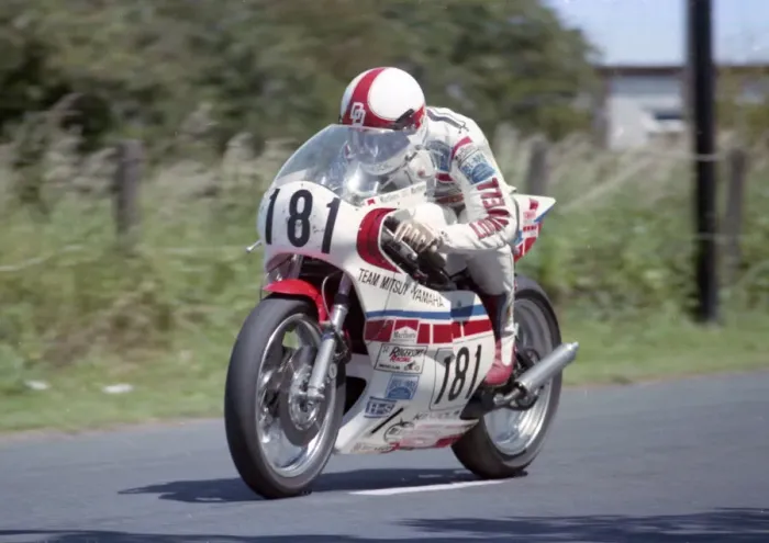 Framed Print : Dave Dean (Yamaha) 1980 Southern 100 Framed Print : Dave Dean (Yamaha) 1980 Southern 100