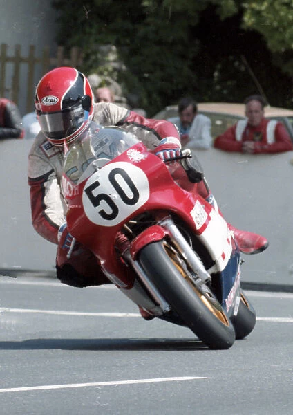 Dave Goodley (Kawasaki) 1991 Formula One TT