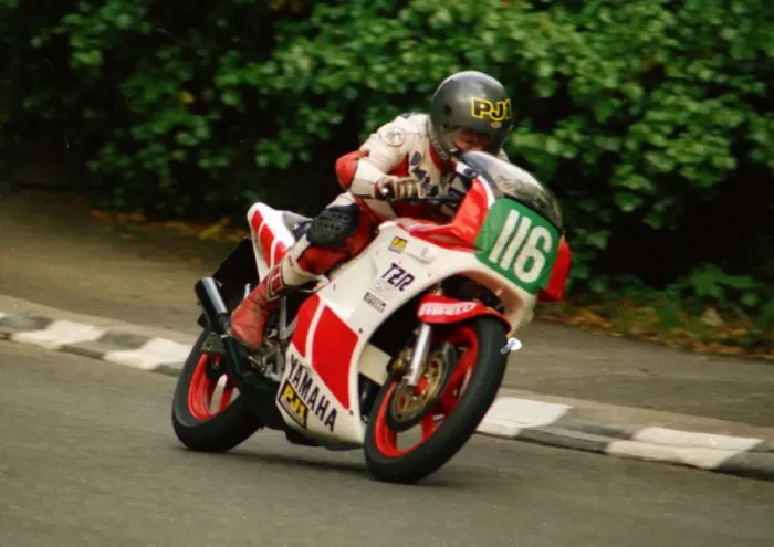 Framed Print : Dave Grigson (Yamaha) 1988 Production D TT Framed Print : Dave Grigson (Yamaha) 1988 Production D TT