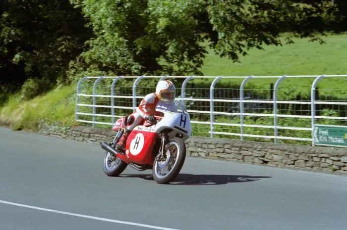 Framed Print : Dave Hailwood at Ginger Hall; 2002 Classic Parade Framed Print : Dave Hailwood at Ginger Hall; 2002 Classic Parade
