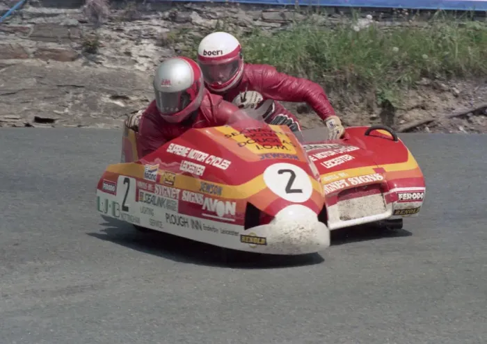 Framed Print : Dave Hallam & John Gibbard (Windle Yamaha) 1986 Sidecar TT Framed Print : Dave Hallam & John Gibbard (Windle Yamaha) 1986 Sidecar TT