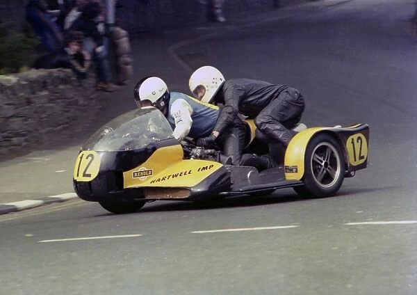 Dave Lawrence & Gary Townley (Limpet) 1976 1000cc Sidecar TT