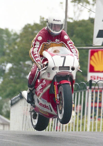 Dave Leach (Bimota Yamaha) 1988 Formula One TT