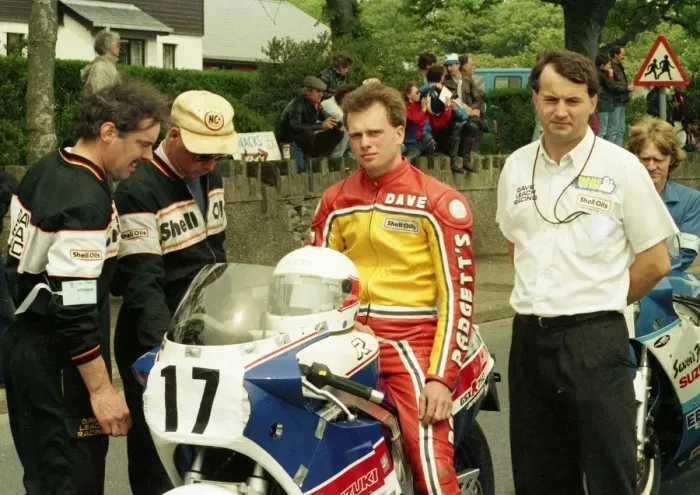 Framed Print : Dave Leach (Suzuki) 1987 Formula One TT Framed Print : Dave Leach (Suzuki) 1987 Formula One TT