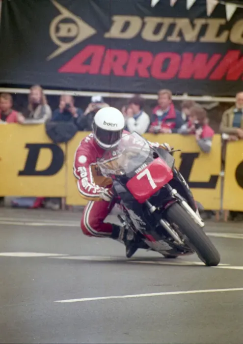 Framed Print : Dave Leach (Yamaha) 1988 Production A TT Framed Print : Dave Leach (Yamaha) 1988 Production A TT