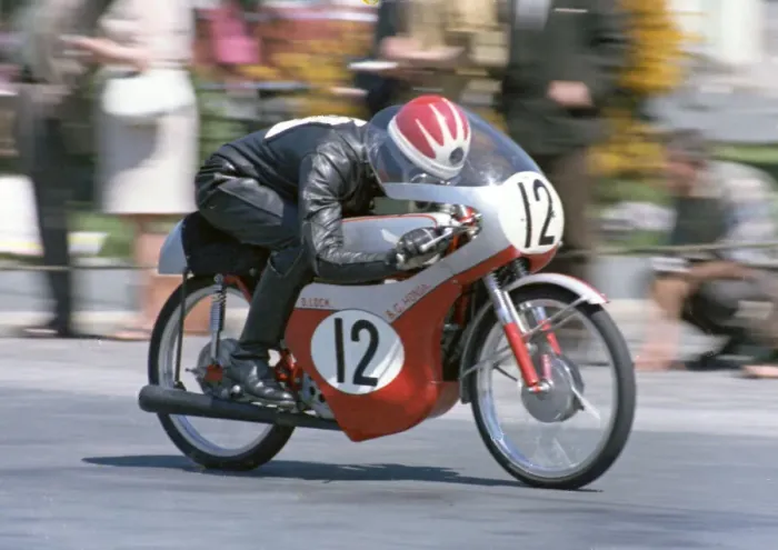 Framed Print : Dave Lock (Honda) 1968 50cc TT Framed Print : Dave Lock (Honda) 1968 50cc TT