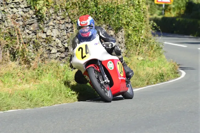 Framed Print : Dave Madson-Mygdal (Honda) 2014 500 Classic TT Framed Print : Dave Madson-Mygdal (Honda) 2014 500 Classic TT