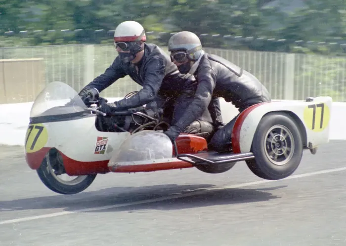 Framed Print : Dave Mallon & J Maher (BSA) 1971 750 Sidecar TT Framed Print : Dave Mallon & J Maher (BSA) 1971 750 Sidecar TT