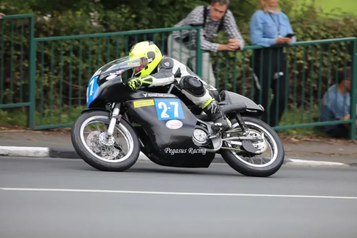 Framed Print : Dave Matravers (Seeley AJS) 2019 Junior Classic TT Framed Print : Dave Matravers (Seeley AJS) 2019 Junior Classic TT