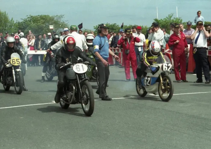 Framed Print : Dave McMahon (Triumph) and Reg Lennon (Morbidelli) 1993 Classic Lap Framed Print : Dave McMahon (Triumph) and Reg Lennon (Morbidelli) 1993 Classic Lap