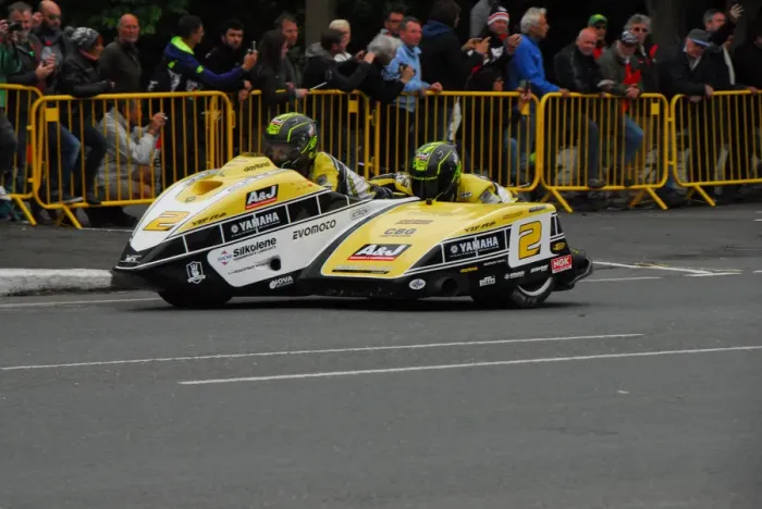 Framed Print : Dave Molyneux & Dan Sayle (Yamaha DMR) 2017 Sidecar TT Framed Print : Dave Molyneux & Dan Sayle (Yamaha DMR) 2017 Sidecar TT