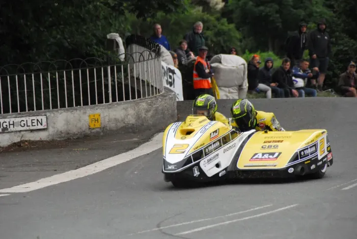 Framed Print : Dave Molyneux & Dan Sayle (Yamaha DMR) 2017 Sidecar TT Framed Print : Dave Molyneux & Dan Sayle (Yamaha DMR) 2017 Sidecar TT