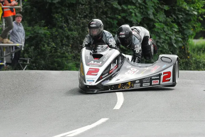 Framed Print : Dave Molyneux & Dan Sayle (Yamaha DMR) 2018 Sidecar TT Framed Print : Dave Molyneux & Dan Sayle (Yamaha DMR) 2018 Sidecar TT