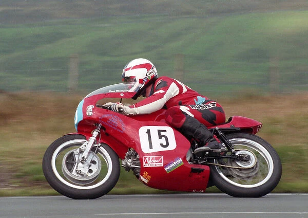 Dave Montgomery (Meadows Aermacchi) 1996 Junior Classic Manx Grand Prix
