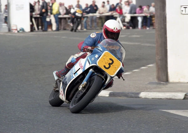 Dave Montgomery (Suzuki) 1986 Senior Manx Grand Prix