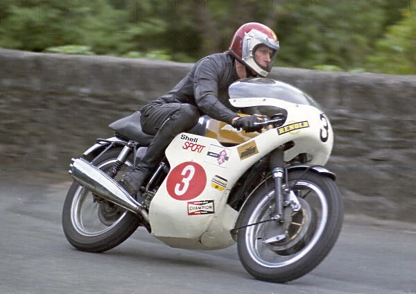 Dave Nixon (Triumph) 1973 Production TT